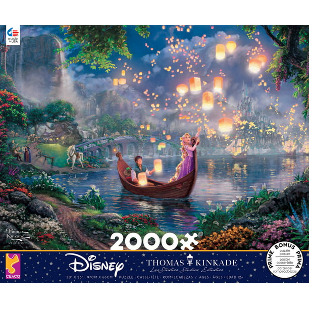 Dg2000-616 Disney Tangled Rapunzel Scene Collection Jigsaw Puzzle Tenyo 2000 Pieces